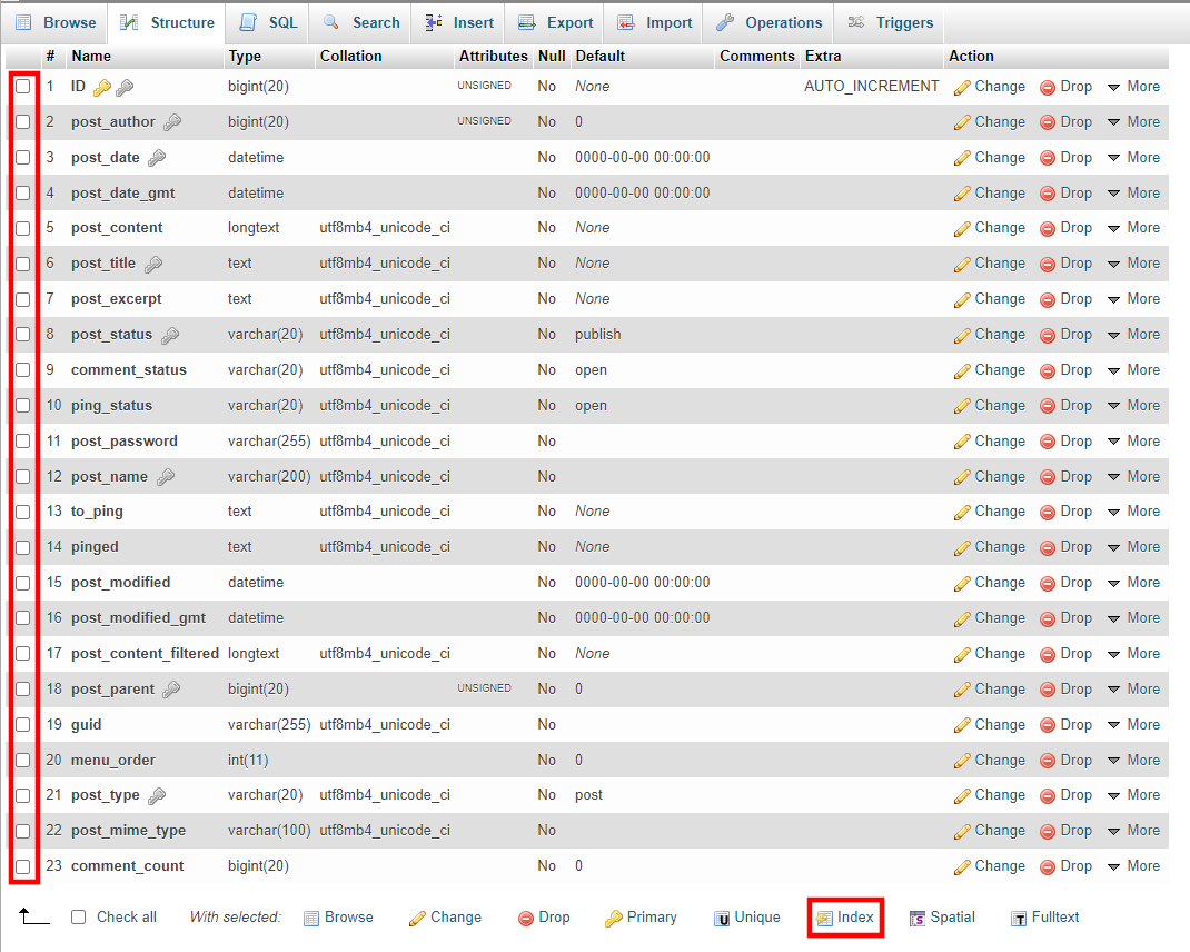 Optimizing Database Performance on Managed VPS Hosting, But how do you create a database index? 4